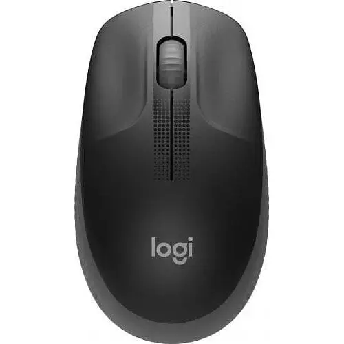 Миша Logitech M190 Dark Grey/чорний USB бездротова оптична 1000 dpi 3 кнопки 1xAA (910-005905) - фото 1