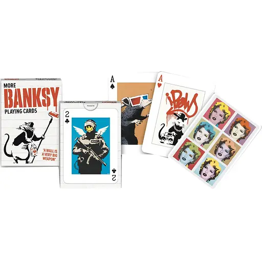 Игральные карты Piatnik Еще Бенкси 55 карт - фото 2