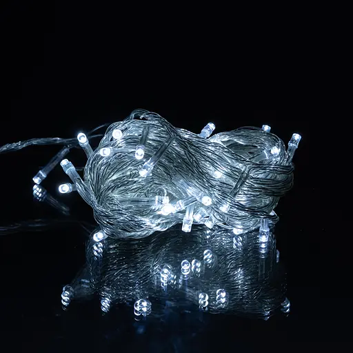 Гирлянда GarlandoPro W50LED6MWW Нить 50 LED 6 м белая - фото 3