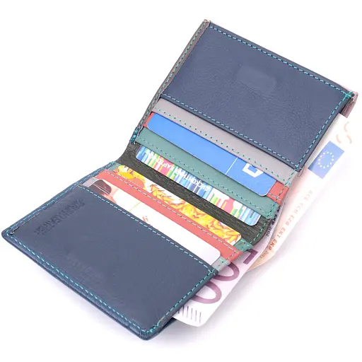 Кожаный женский кошелек ST Leather 10х9.5х1.5 см acs0028420 - фото 4