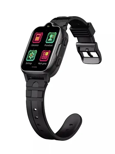 Подарунковий дитячий водонепроникний смарт-годинник Smart Watch K15 4G з камерою і GPS-відстеженням Чорний - фото 4