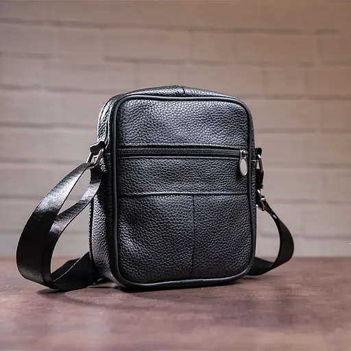 Чоловіча шкіряна сумка Vintage 19х16х4 см sum0012896 - фото 5