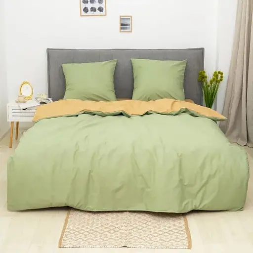 Комплект постільної білизни Viluta двоспальний ранфорс 25371 100% бавовна - фото 1