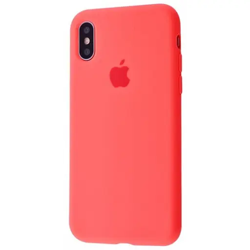 Чохол Silicone Case Full Cover iPhone X/Xs Barbie pink