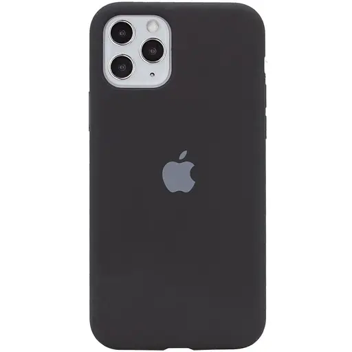 Чохол Epik Silicone Case Full Protective AA для Apple iPhone 11 Pro Max 6.5 Чорний/Black
