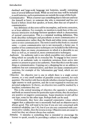 Testing Spoken Language. A Handbook of Oral Testing Techniques - фото 9