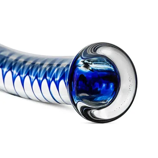 Скляний дилдо Gildo Glass Dildo No. 4 - фото 3
