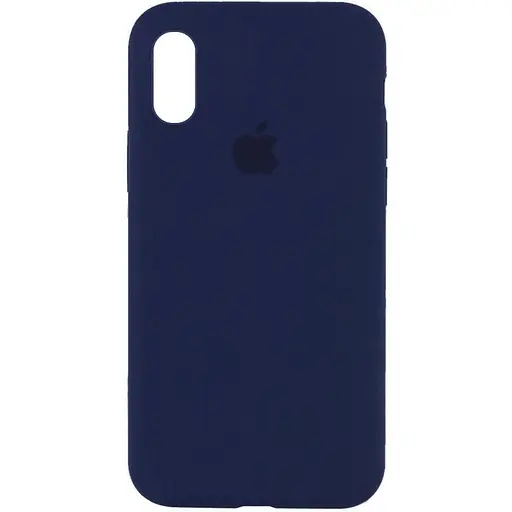 Чохол Silicone Case Full Protective (AA) для Apple iPhone XR (6.1) Синій / Deep navy - фото 1