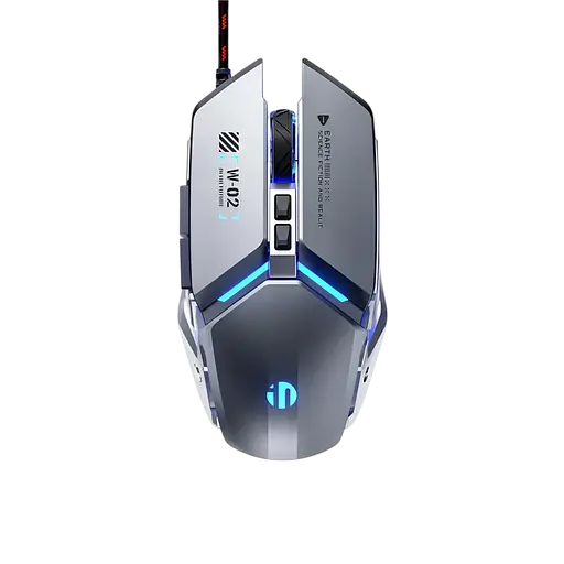 Мышь INPHIC W2 v2 Gray - фото 1