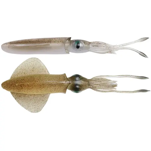 Силикон Savage Gear 3D Swim Squid 95 мм 5.0g Green Eye (4 шт/уп)