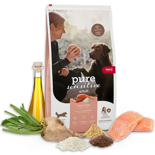 Сухий корм для собак Mera з лососем та рисом 4 кг - фото 2