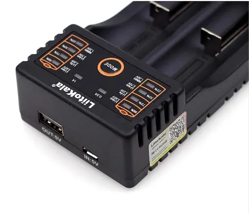 Зарядний пристрій Liitokala Lii-202 на 2 слоти (для Ni-MH, Ni-CD, Li-Ion, LiFePO4) - фото 8