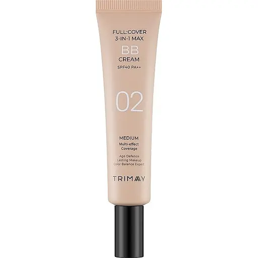 ВВ крем Trimay Full cover 3 in 1 Max BB Cream №02, 30 мл
