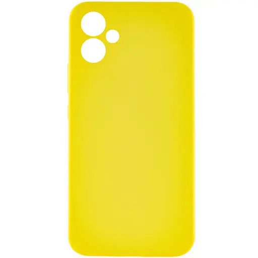 Чехол Lakshmi Silicone Cover Full Camera AAA для Samsung Galaxy A05 Желтый/Yellow