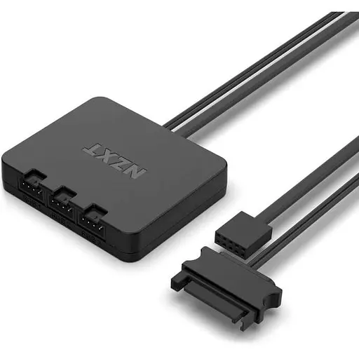 Комплект вентиляторов NZXT F140 RGB Twin Pack Black (RF-R14DF-B1) - фото 7