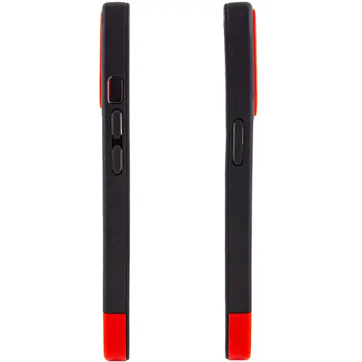 Чохол Epik TPU+PC Bichromatic для Apple iPhone 13 Pro Max 6.7 Black/Red - фото 3