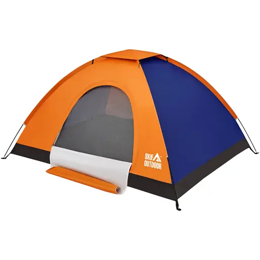 Палатка Skif Outdoor Adventure I 200x150 см Orange-Blue - фото 2