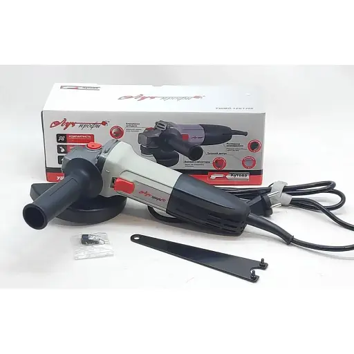 Болгарка шліфувальна кутова Луч Профі КШМЛ 125/1250 11000 об/хв 30412 - фото 3