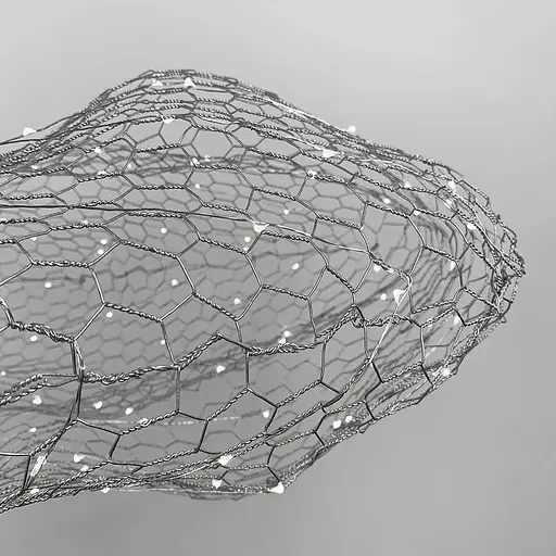 Декоративна люстра-хмаринка LED CLOUD у срібному корпусі 80х45 см | Line F | Арт. MJ83-800 CH - фото 3