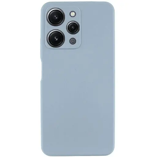 Чехол Lakshmi Silicone Cover Full Camera (AAA) для Xiaomi Redmi 12 Голубой / Sweet Blue - фото 1