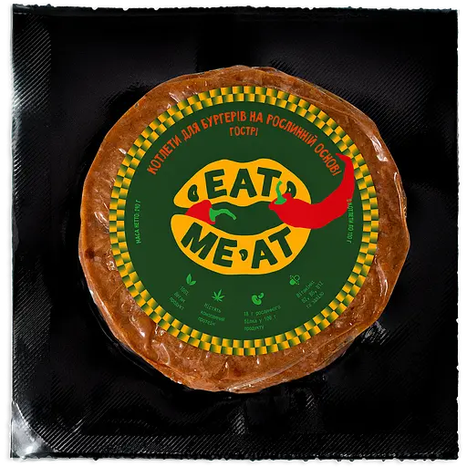 Котлети Eat me at веганські гострі 240 г - фото 3