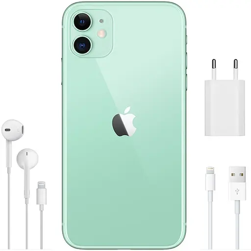 Смартфон Apple iPhone 11 128GB Green Model A2221 (Grade C) Seller Refurbished - фото 6