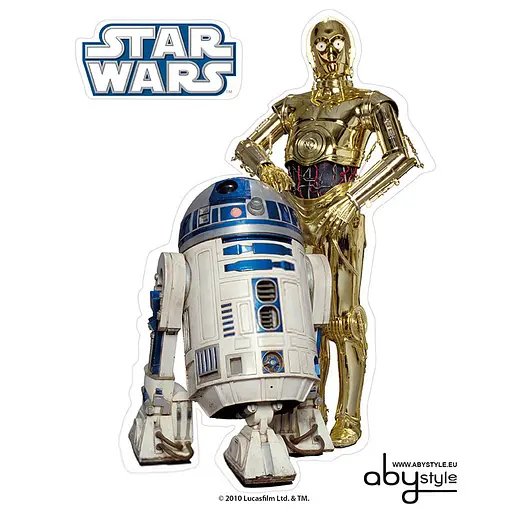 Наклейки Star Wars R2-D2 (Зоряні війни) 16х11 см - фото 2