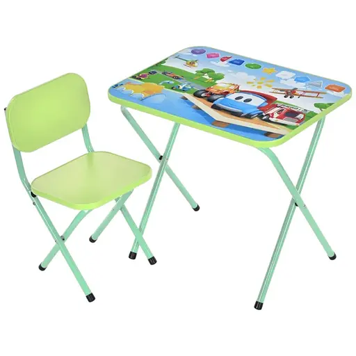 Детский столик Bambi M 5962-5 Грузовик фигуры складной со стульчиком