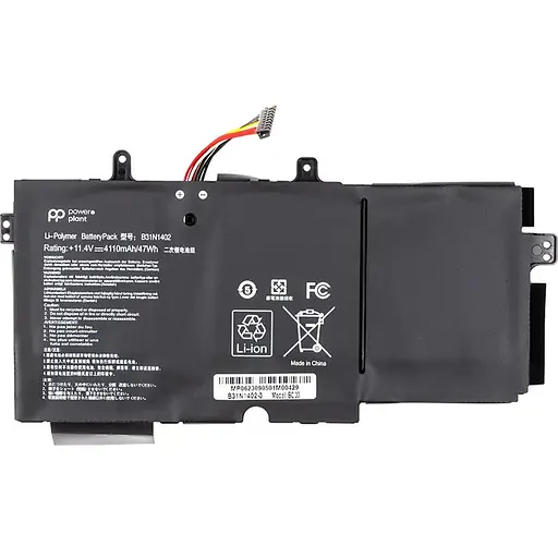 Акумулятор PowerPlant для ноутбуків ASUS Notebook N591LB (B31N1402) 11.4V 4110mAh