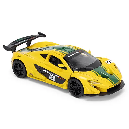 Автомодель - McLaren P1 желтый 1:24 (250943MLP1YW) - фото 2