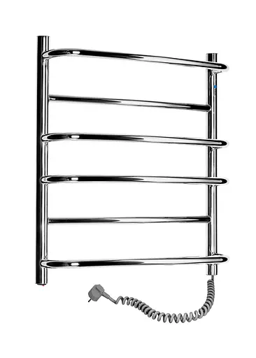 Електрична рушникосушарка Navin Омега 530x600 права 10-015020-5360, Хром, Праве - фото 2