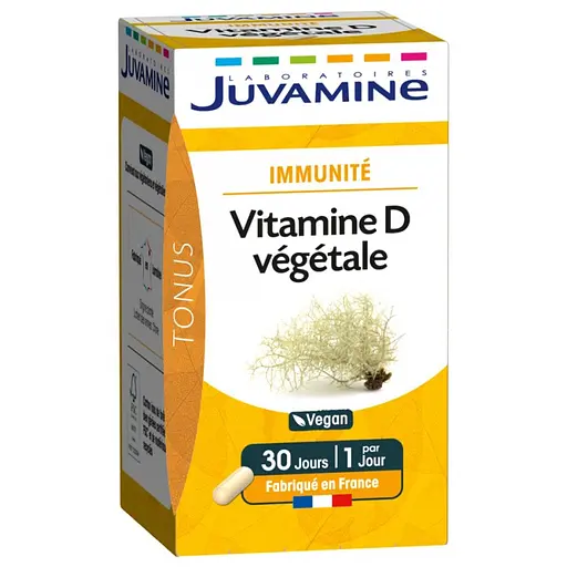 Вітамін D веганський Juvamine 30 капсул