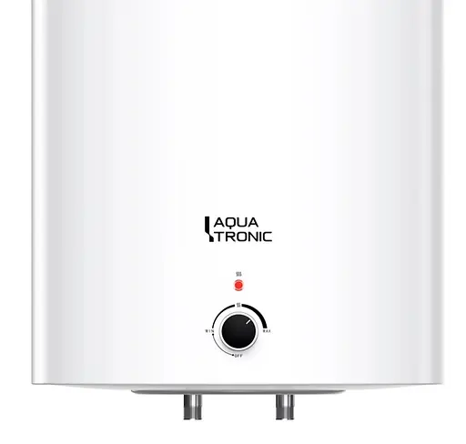 Водонагрівач електричний Aquatronic, 2 кВт, сухий ТЕН, 50 л універсальний, циліндричний, білий (Round D504620 B4) - фото 4