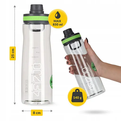 Пляшка для води 4FIZJO спортивна 850 мл Green (P-5905973403801) - фото 10