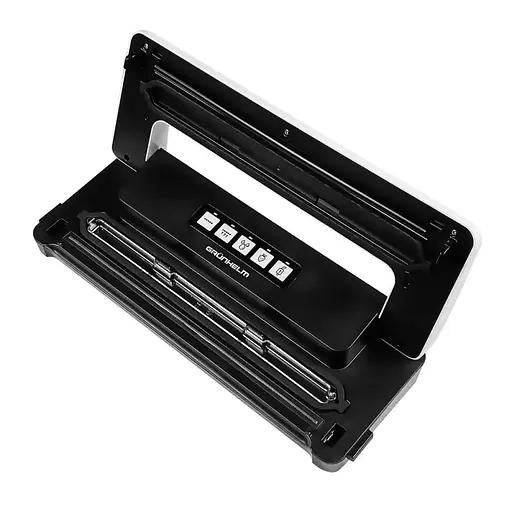 Бытовой вакууматор Grunhelm GV 100 BW 280 мм упаковщик для сухих влажных пищевых продуктов 125 Вт Белый - фото 5