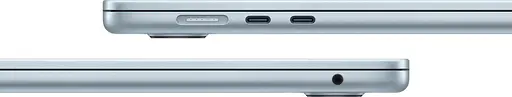 Ноутбук Apple MacBook Air 15" 2025 Sky Blue (MC7C4) - фото 4