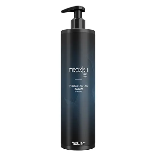 Шампунь увлажняющий для окрашенных волос Hydrating Color Lock Megix Mowan,1000 мл профессиональная косметика - фото 1