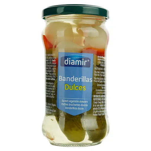 Мариновані овочеві шпажки Diamir Бандерилья ніжні 300 г