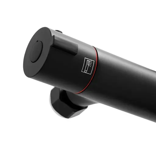 Душова система Yoka Bergen 25 Black з термостатом BP.BERGEN-THERM-25-BLK, Чорний матовий - фото 9