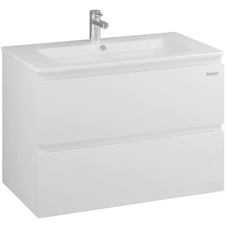 Тумба підвісна Sanwerk Форева Air 81 Білий з умивальником Падова (MV0000811) Білий - фото 1