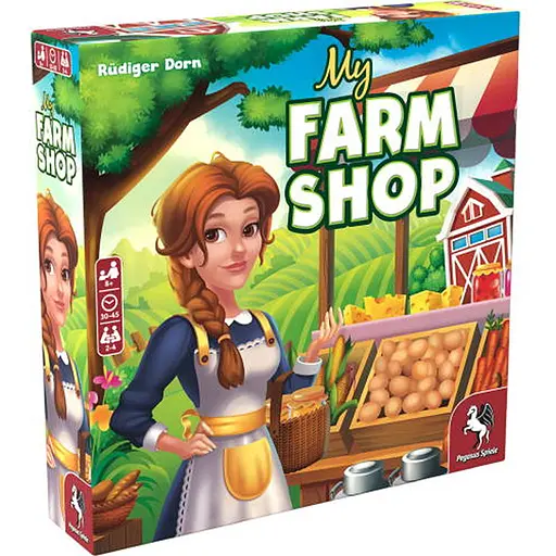Настольная игра Pegasus Spiele Моя фермерская лавка (My Farm Shop) (англ.) (PS094) - фото 1