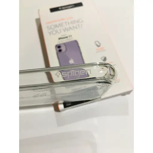 Прозрачный противоударный чехол Spigen Ultra Hybrid Crystal для iPhone 11 (6.1") Clear 076CS27185 - фото 9
