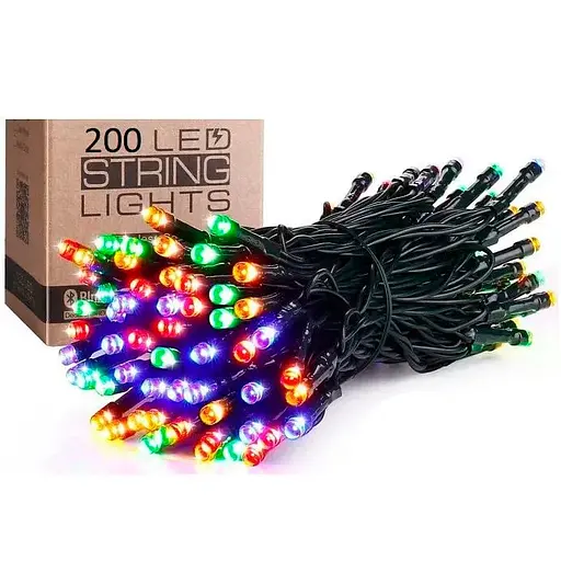 Гирлянда Light Smart Led 200l длина 19 м мульти+теплый 20 режимов