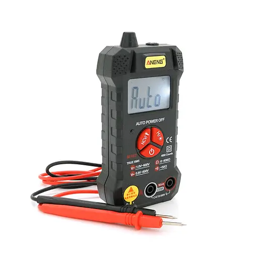 Мультиметр ANENG M167, вимірювання: V, A, R, C, T, F, функція hFE - фото 1