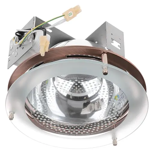 Светильник Downlight потолочный Brille 166018 DL-02 AB/2x26W врезной