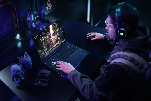 Ноутбук Acer Predator Helios 16 PH16-73 16" OLED Intel U9-275HX 64GB F2TB NVD5090-24 Win11P чорний - фото 8