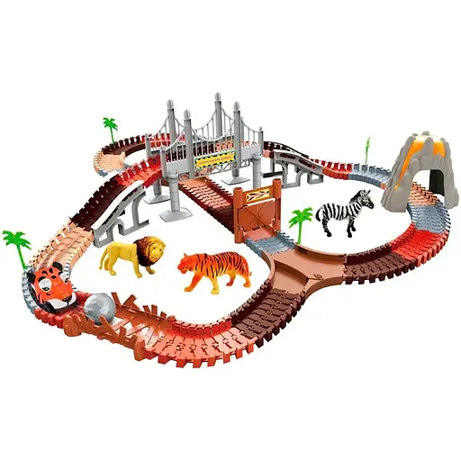 Ігровий набір Otamanko Автотрек Дивовижні пригоди: Африканське сафарі