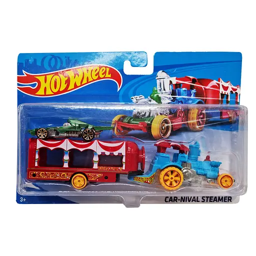 Дитячий ігровий набір машинок Bambi T-K937-1(Green-2) з трейлером - фото 1