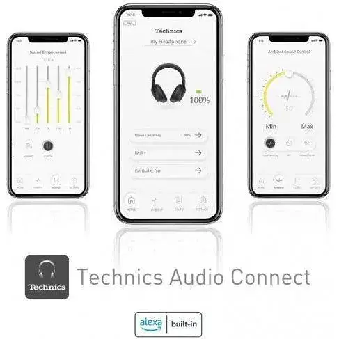 Наушники с микрофоном Technics EAH-A800 Black - фото 7