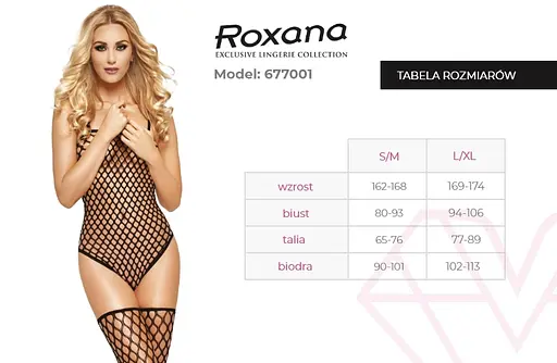 Комплект Roxana 6770 S/M (чорний) - фото 5